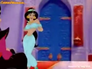 Prinses jasmine geneukt door slecht wizard
