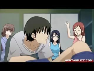 Bigboobs japonesa hentai alumna maravilloso cabalgando pinchazo