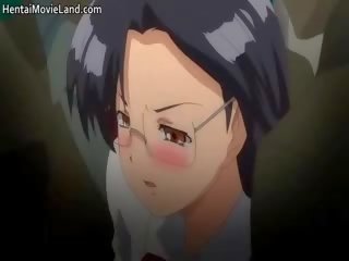 Innocent Brunette Anime Hoe Sucks shaft Part5