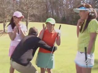 Erika hiramatsu neemt twee clubs 10 min na golf -uncensored jav-