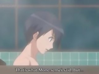 Hentai x rated clip With Naked Couple Fucking In Bathroom