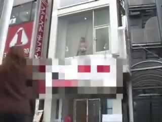 Jepang mademoiselle fucked in window video