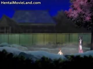 Hovne opp anime stor boobed slått på barmfager søta part6