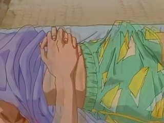 Loira delicado hentai diva seduzido em um grande anime mov