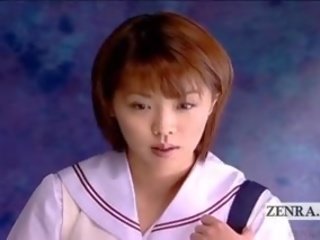 Subtitled CFNM Dominant Japanese daughter Senzuri