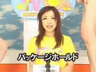 Japanilainen newscasters saada niiden mahdollisuus kohteeseen shine päällä bukkake tv