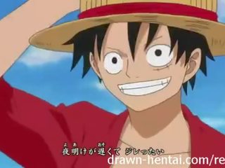 One Piece Hentai - adult clip with Nico