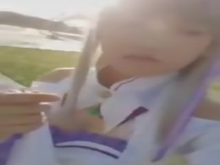 Baixueyin 通話 女孩 cosplayer, 免費 大 奶 母狗 性別 視頻 mov