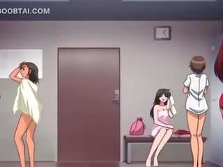 Big titted anime kirli film bomb jumps manhood on the ýerde