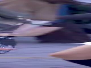 Aasialaiset tanssi show blackpantyhose 3, vapaa likainen video- 2f