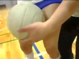 Japansk volleyball trening klipp