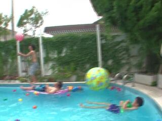 Summerparty endet im orgie mit freunde, erwachsene video 1f