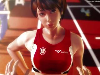 Migliori 3d hentai gli sport signorina feticismo sportuniform paizuri sega orale crempie