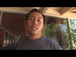 Asian gets sweaty from the kitchen dirty video